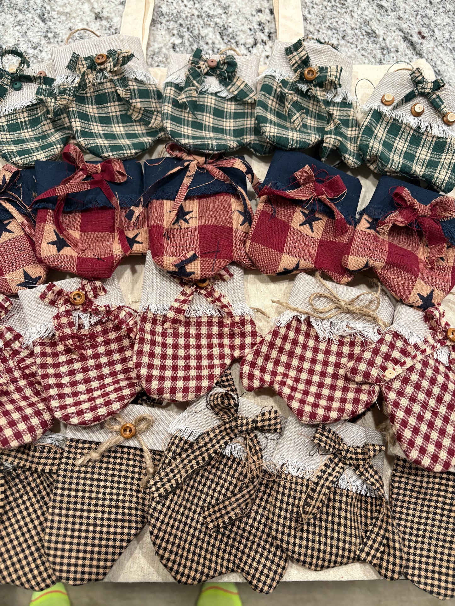 Custom Embroidered Mini Stockings