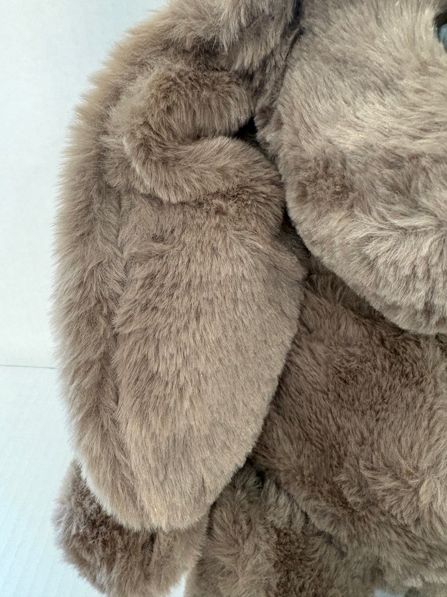 The Sweet Companion Personalized BrownBunny-Embroidered Heirloom Plush Keepsake. Comfort Gift for Child