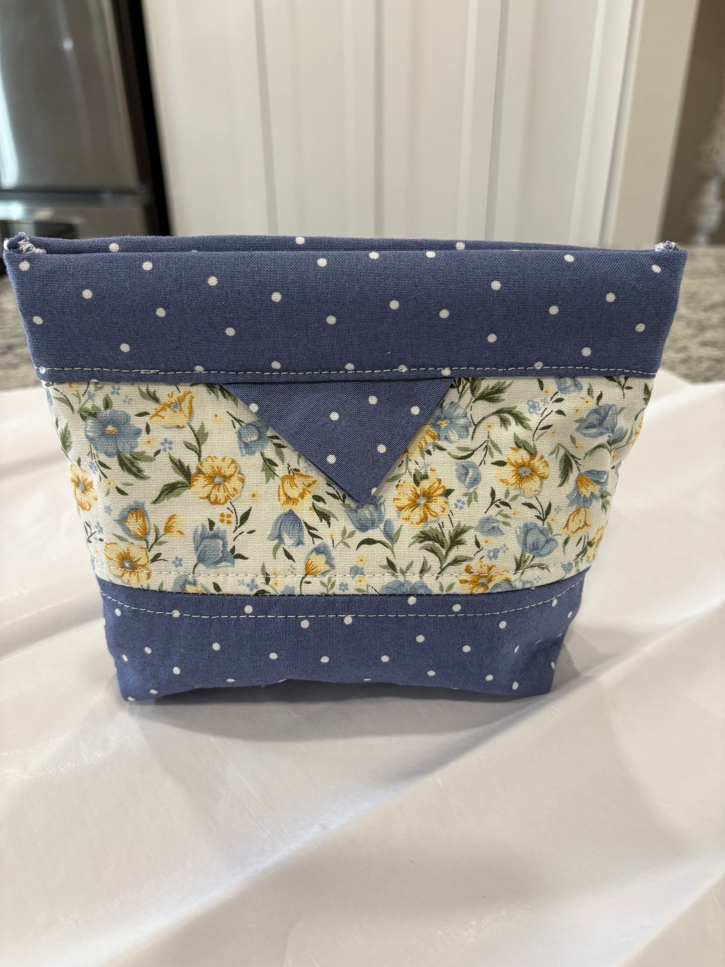 Quilted Personalized Cosmetic Bags