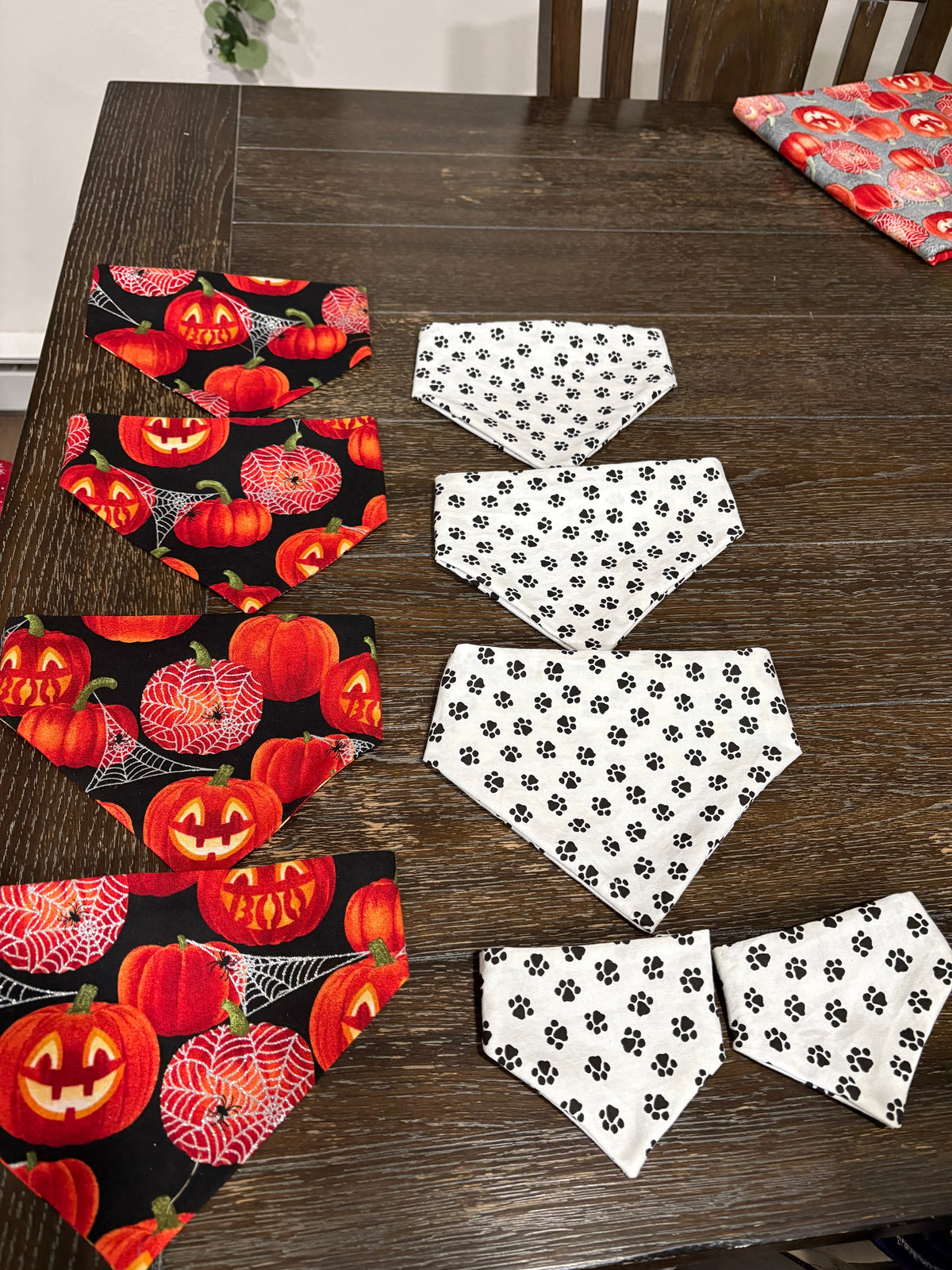 Handmade Slip-On Dog Bandanas